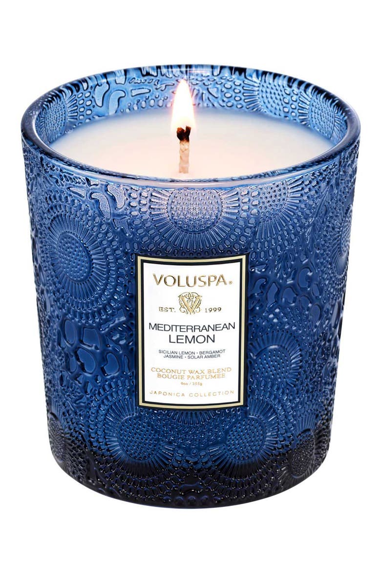 Mediterranean Lemon Classic Candle, Main, color, MEDITERRANEAN LEMON
