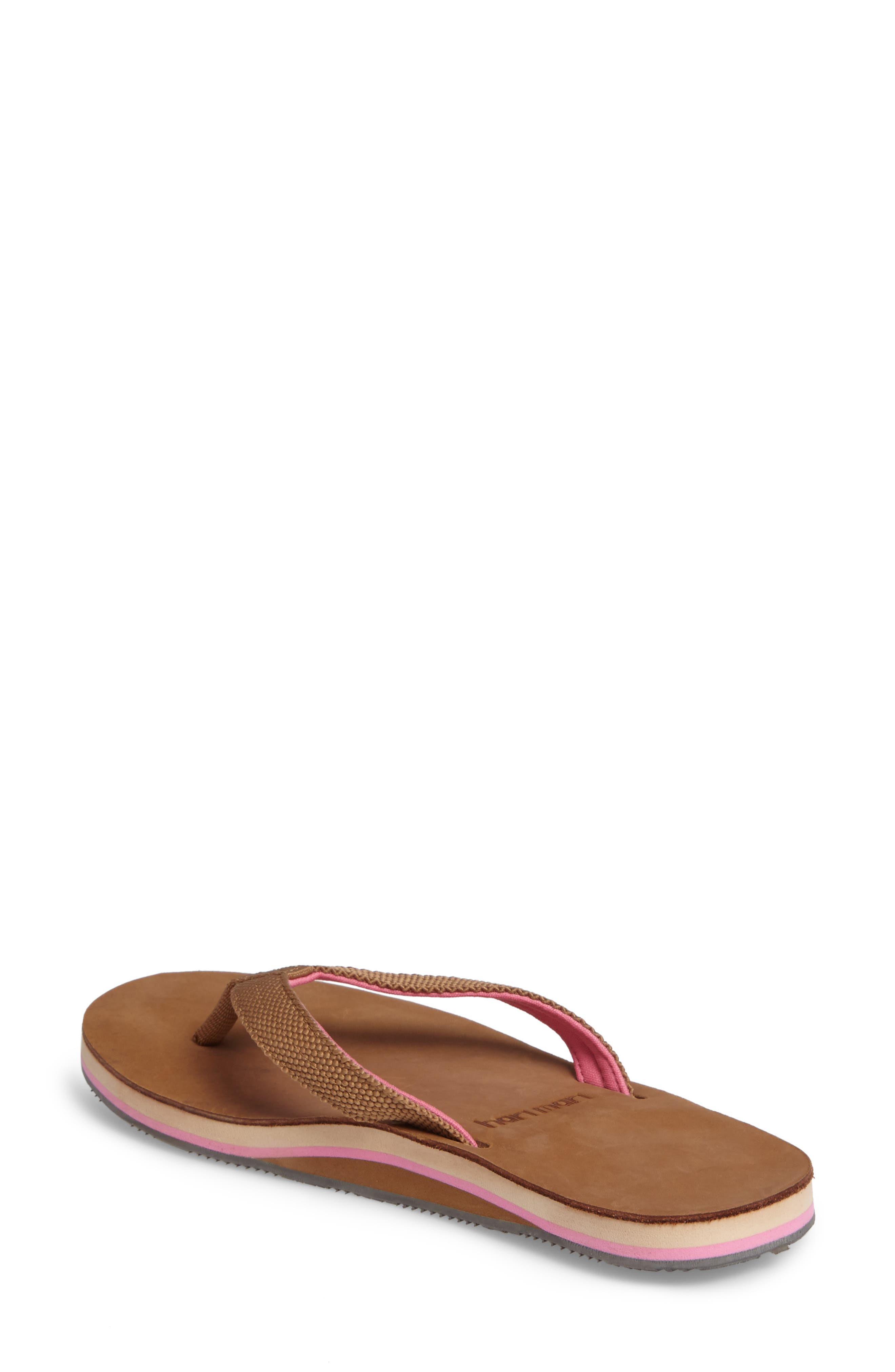 Scouts Flip Flop, Alternate, color, TAN/ SHELL PINK