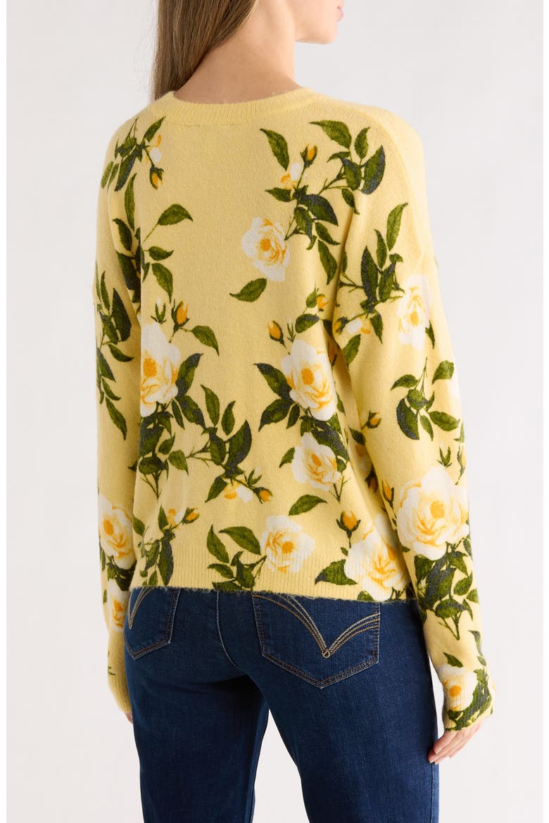 Long Sleeve Crew Sweater, Alternate, color, MISTED YELLOW