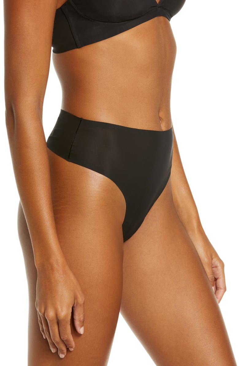 SKIMS Naked High Waist Thong, Alternate, color,