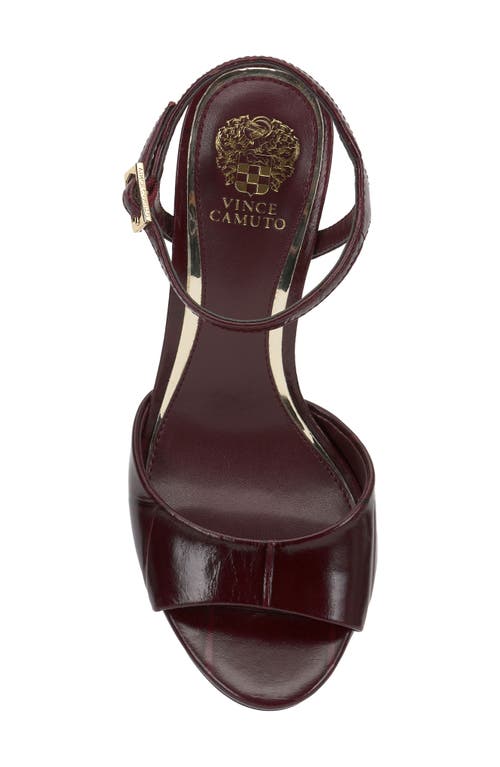 Vince Camuto Lilah Ankle Strap Sandal In Purple