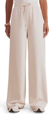 Splendid x Cellajaneblog Scuba Knit Wide Leg Sweats