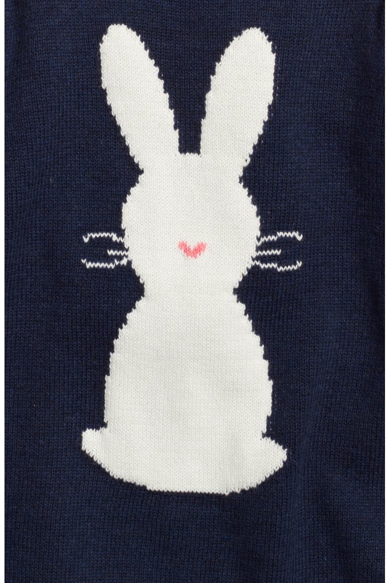 Bunny Sweater, Alternate, color, NAVY PEACOAT HEATHER BUNNY