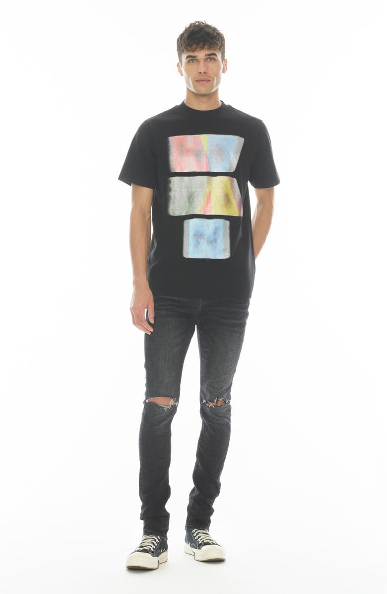 HVMAN Strat Ripped Super Skinny Jeans, Alternate, color, 