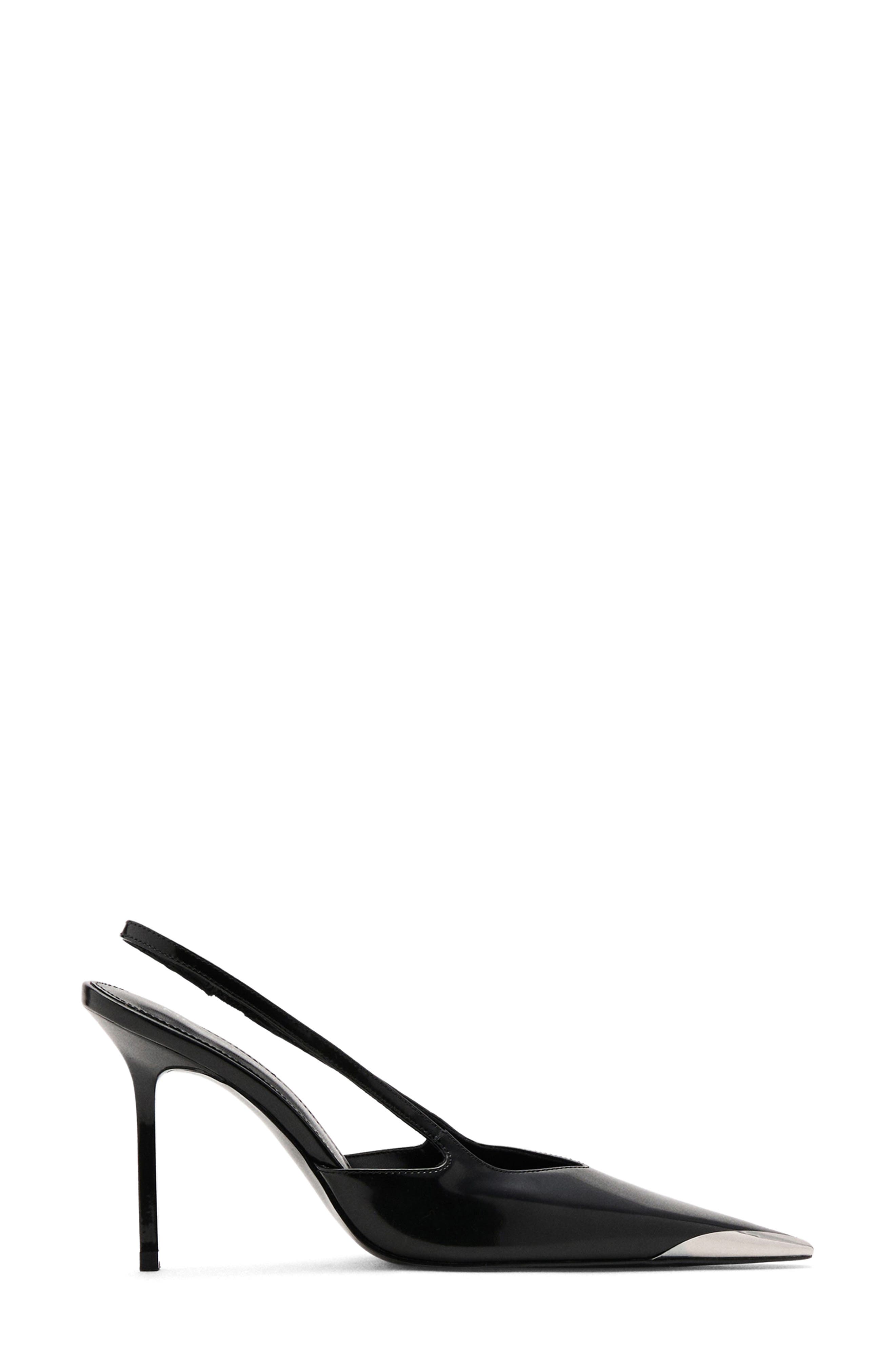MANGO x Kaia Gerber Slingback Pump, Alternate, color, 