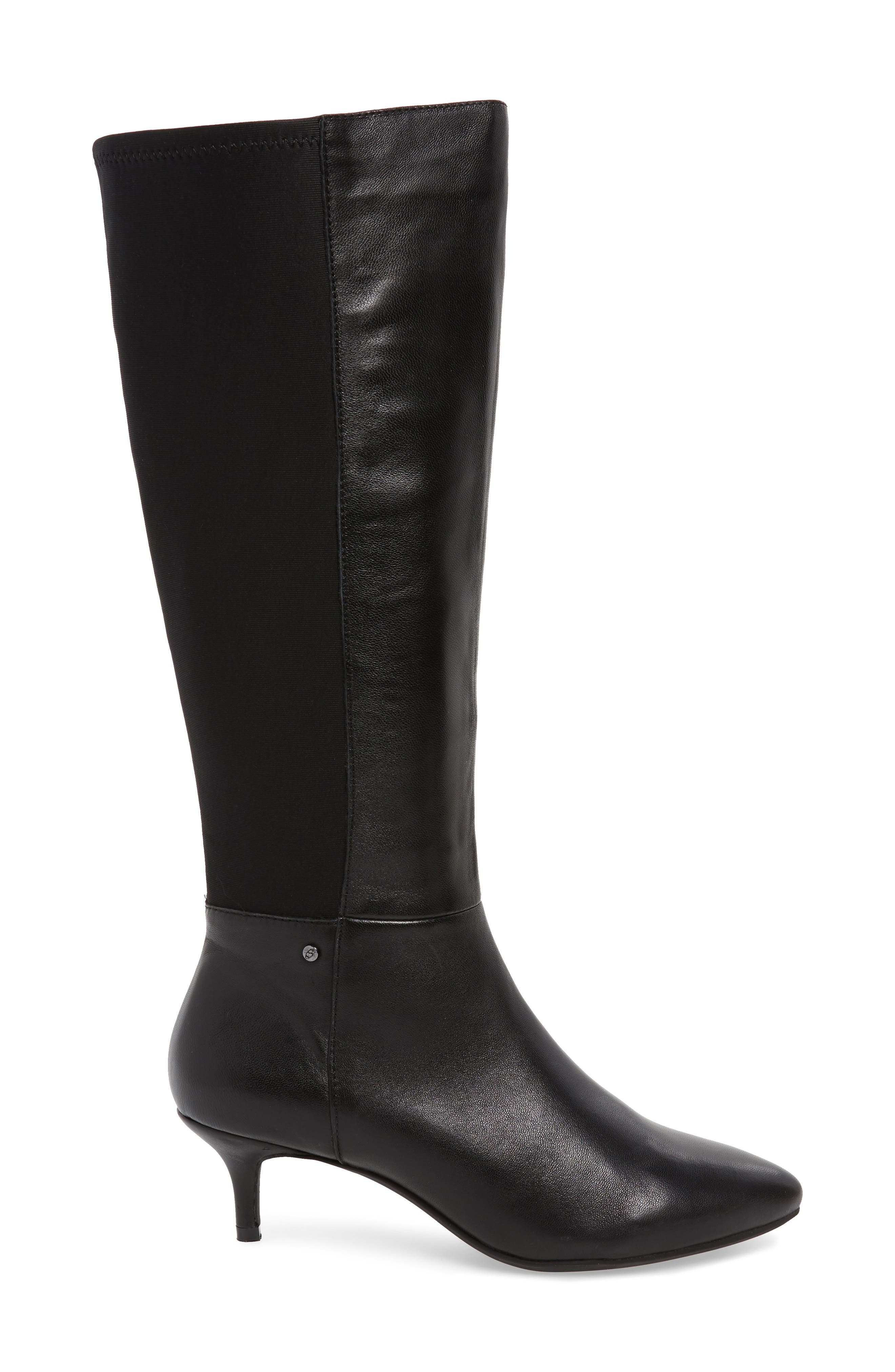 Sudini Beverly Stretch Back Knee High Boot, Alternate, color, 