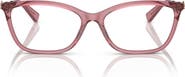 COACH 53mm Butterfly Optical Glasses