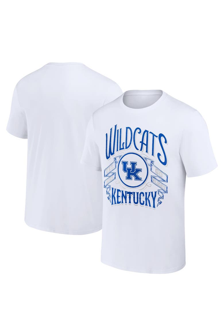 Men's Darius Rucker Collection by Fanatics White Kentucky Wildcats Festival T-Shirt, Main, color, White