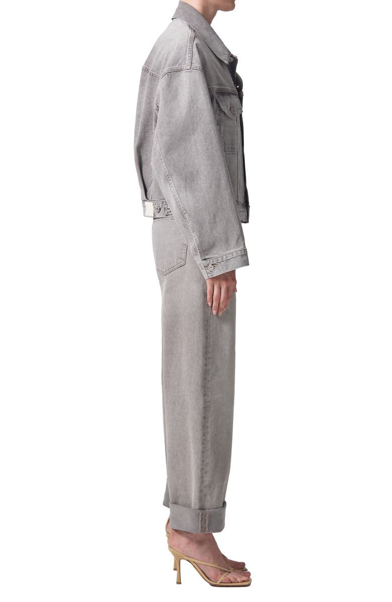 Citizens of Humanity Ayla High Waist Baggy Wide Leg Jeans, Alternate, color, 