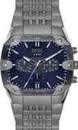 DIESEL® Spiked Cushion Bracelet Watch