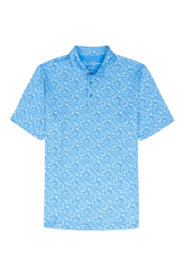 Ebford Performance Golf Polo, Alternate, color, BLUE