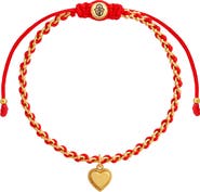 Karma and Luck Infinite Love Red String Heart Bracelet