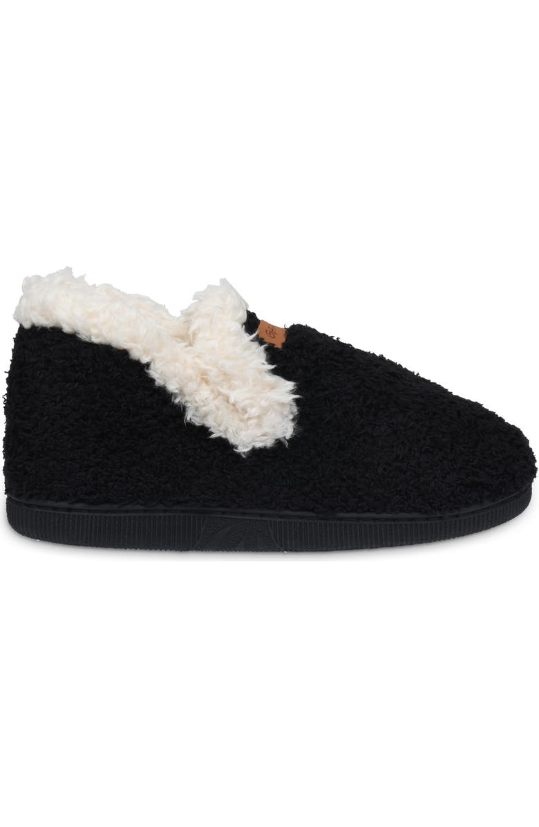 GAAHUU Cozee Faux Fleece Lined Slipper, Alternate, color, Black