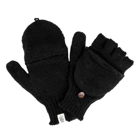 Hand Loom Bryant Fingerless Gloves w/ Flap