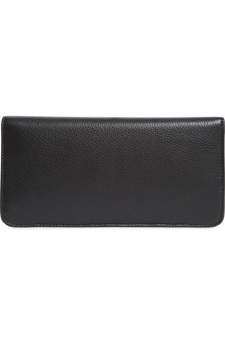 Tory Burch Kira Leather Clutch, Alternate, color,