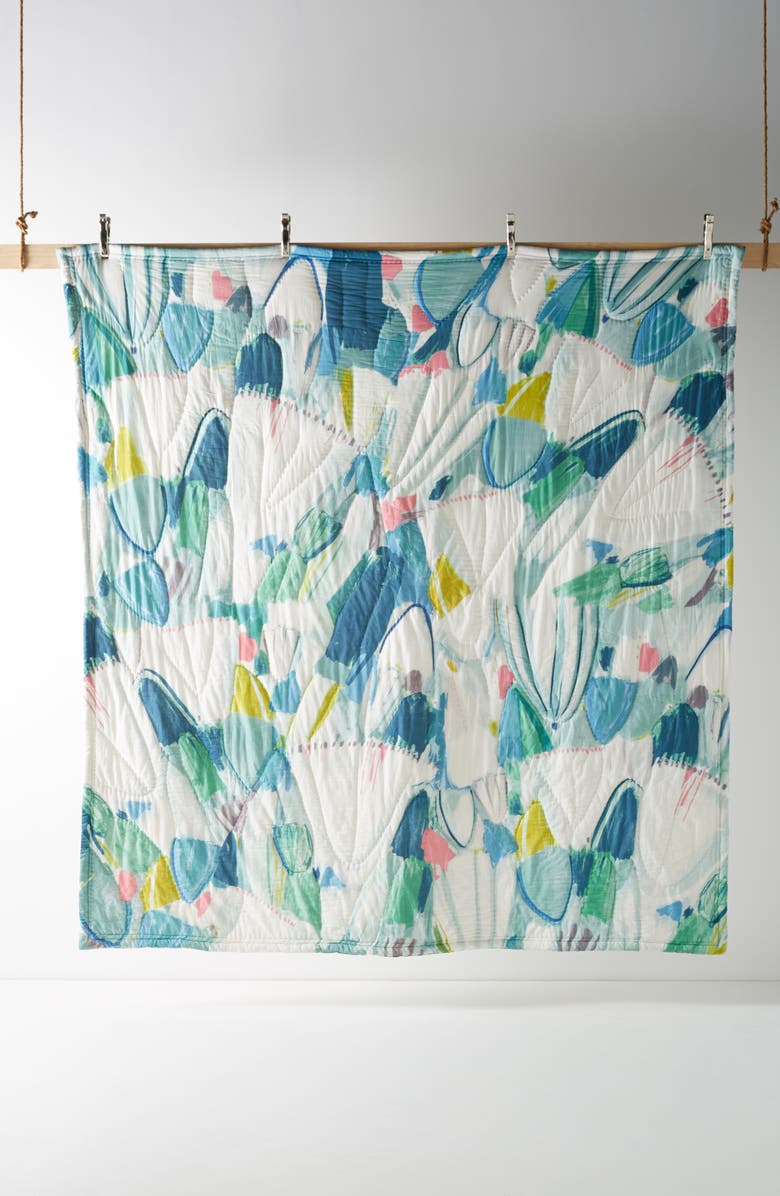 Anthropologie Home Anthropologie Laci Fowler Quilt, Alternate, color,