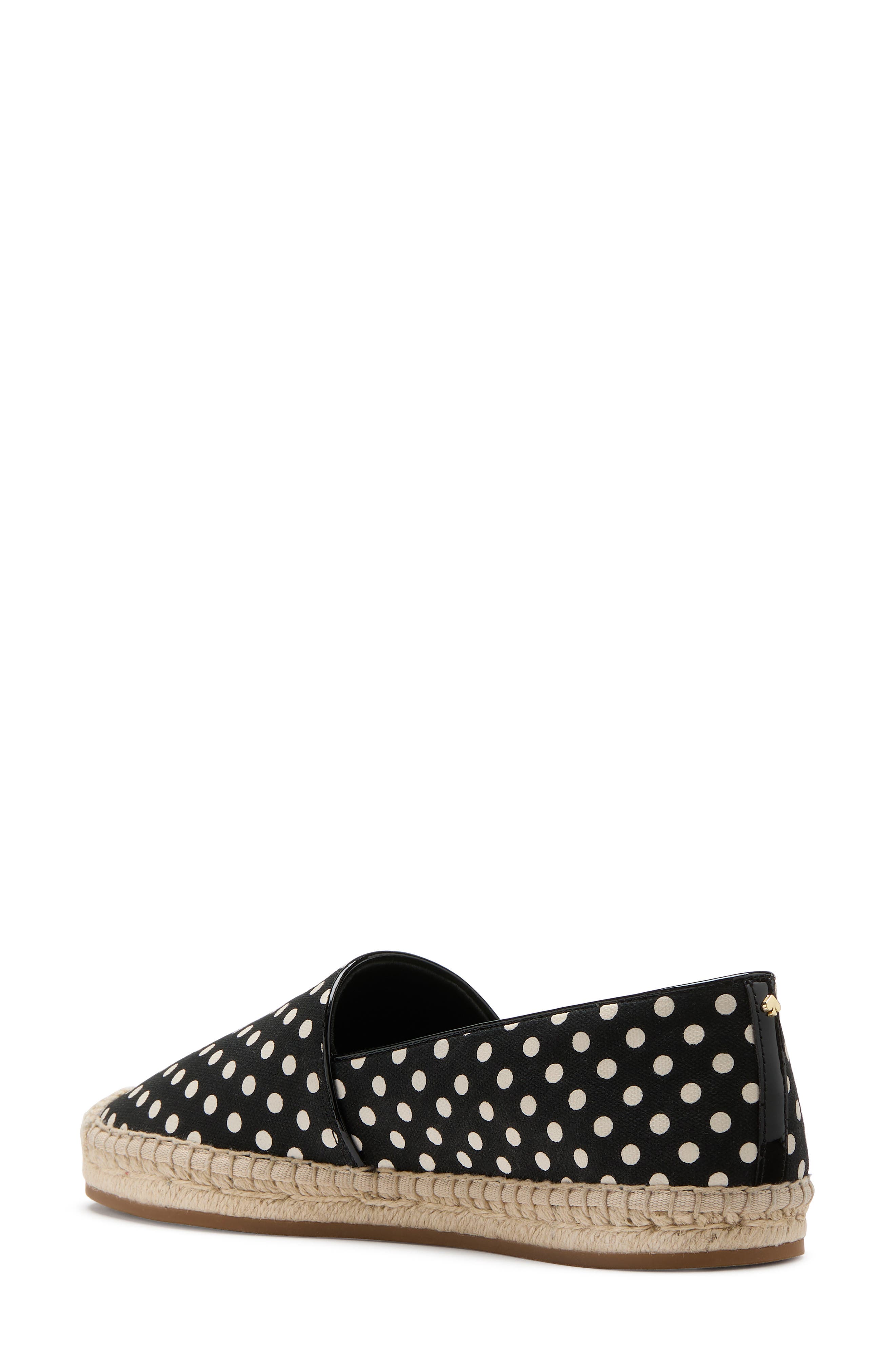 Kate Spade New York ellis breezy dot canvas espadrille, Alternate, color, 
