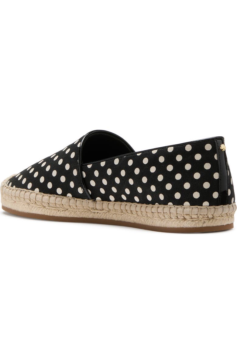 Kate Spade New York ellis breezy dot canvas espadrille, Alternate, color,