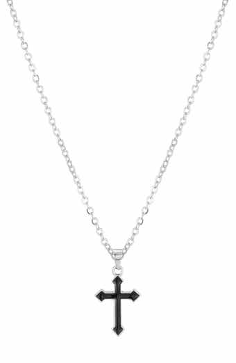Men's Cross Pendant Necklace