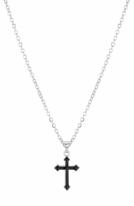 Men's Cross Pendant Necklace