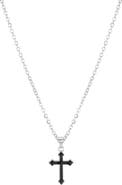 Adornia Men's Cross Pendant Necklace