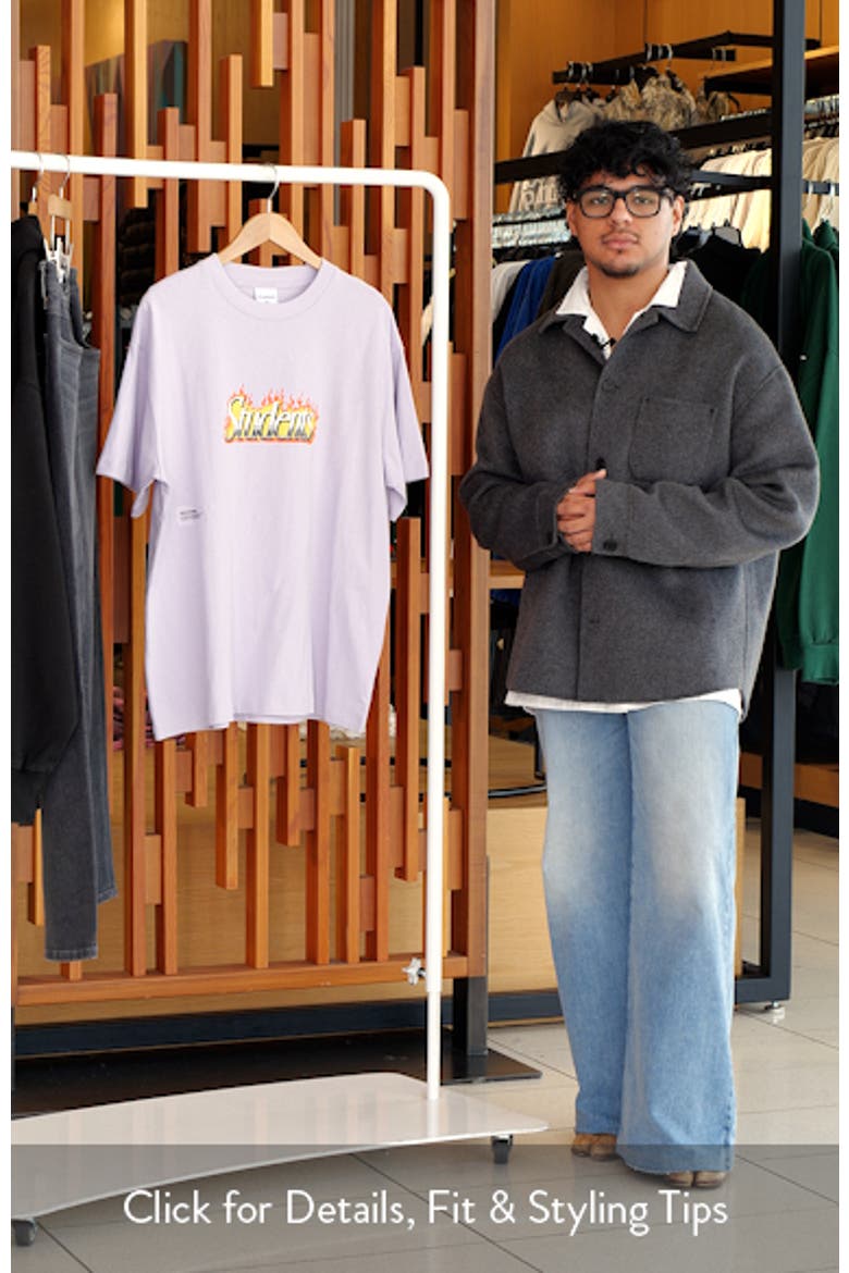 Too Late Oversize Cotton Graphic T-Shirt video