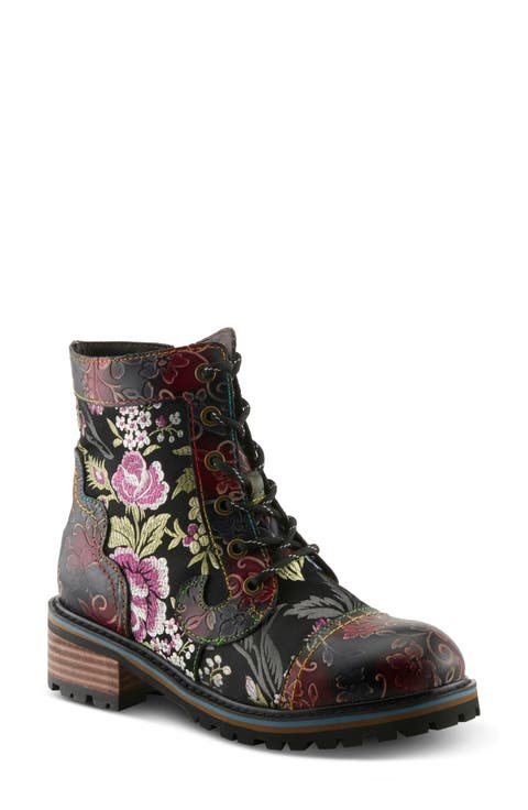 L'Artiste Fantastic Lace-Up Boot