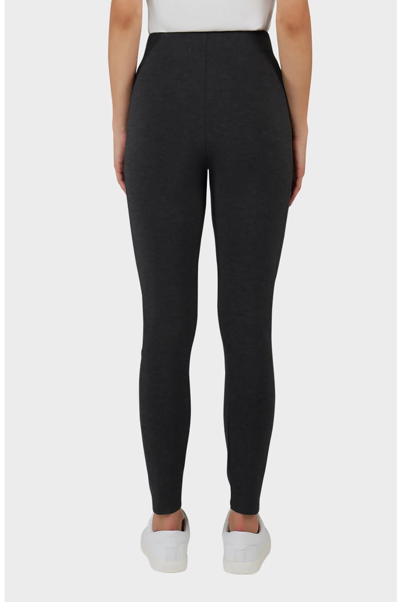 Front Seam Ankle Leggings, Alternate, color, HEATHER CHARCOAL
