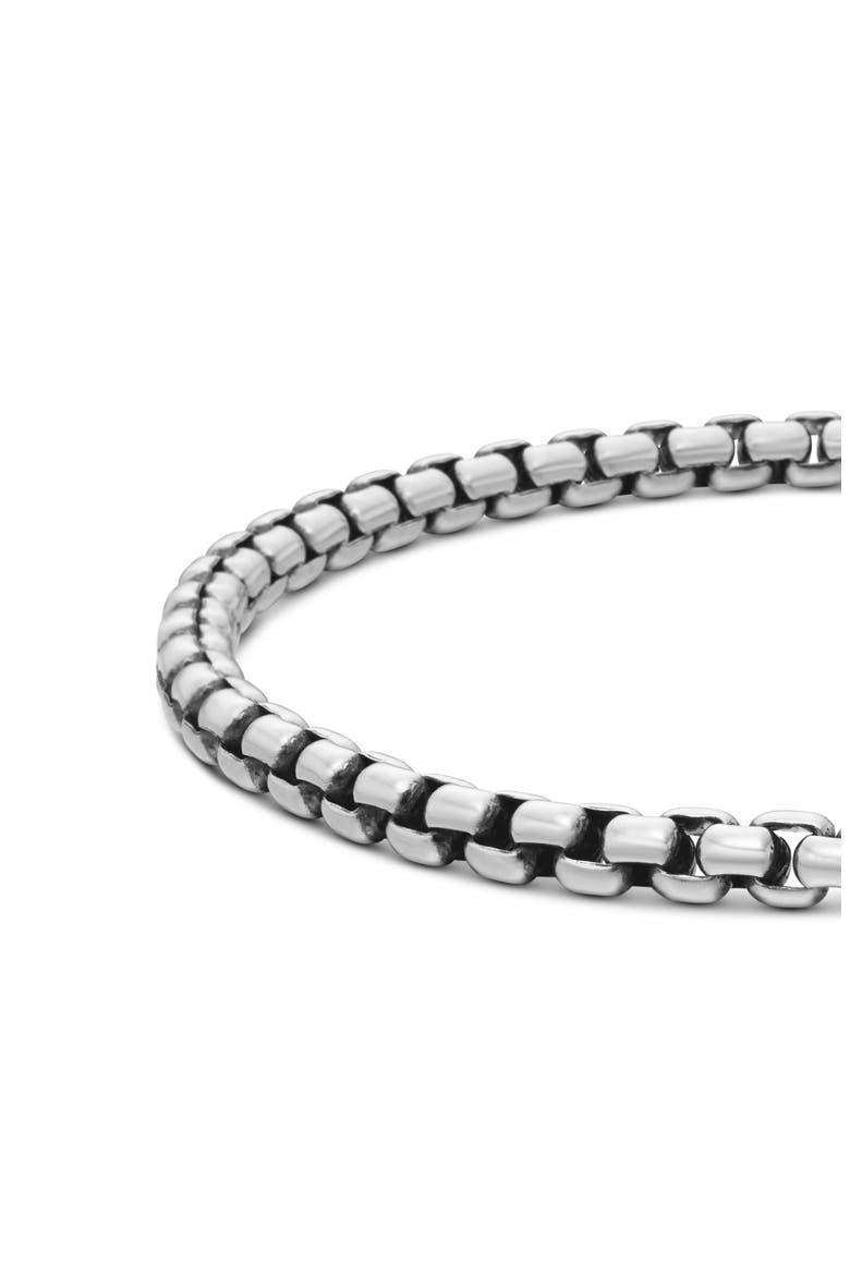 Bel Aire Collection® Sterling Silver Bracelet with 14K Yellow Gold, 4mm, Alternate, color, SILVER/ GOLD