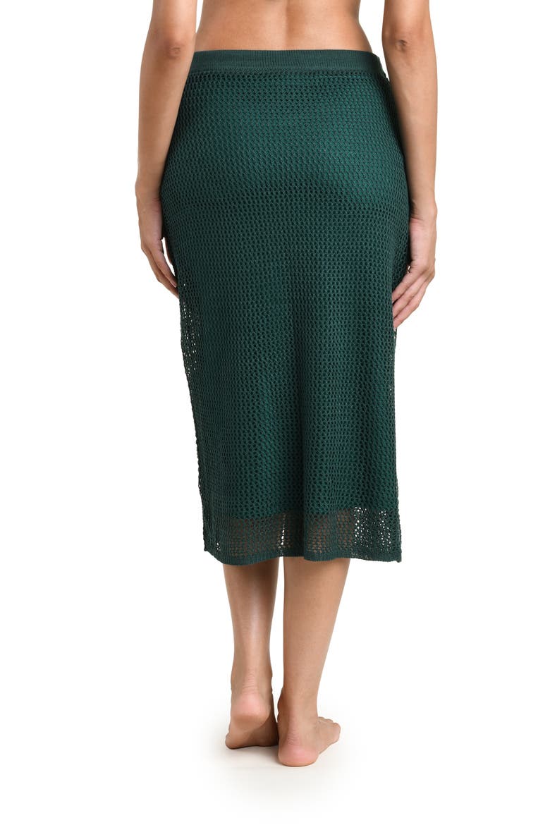 Salted Stitch Midi Cover-Up Skirt, Alternate, color, JUNGLE