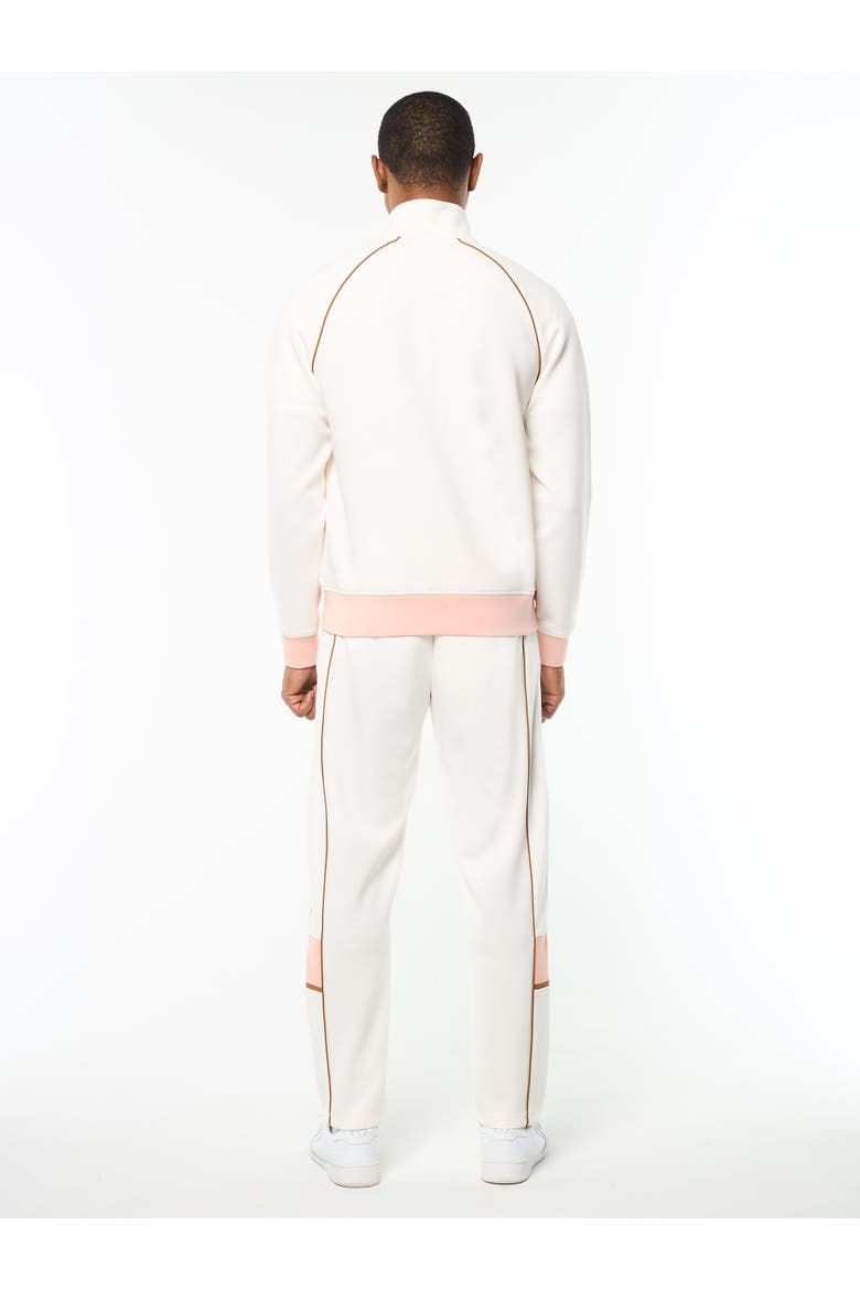 Lago Track Jacket, Alternate, color, GARDENIA