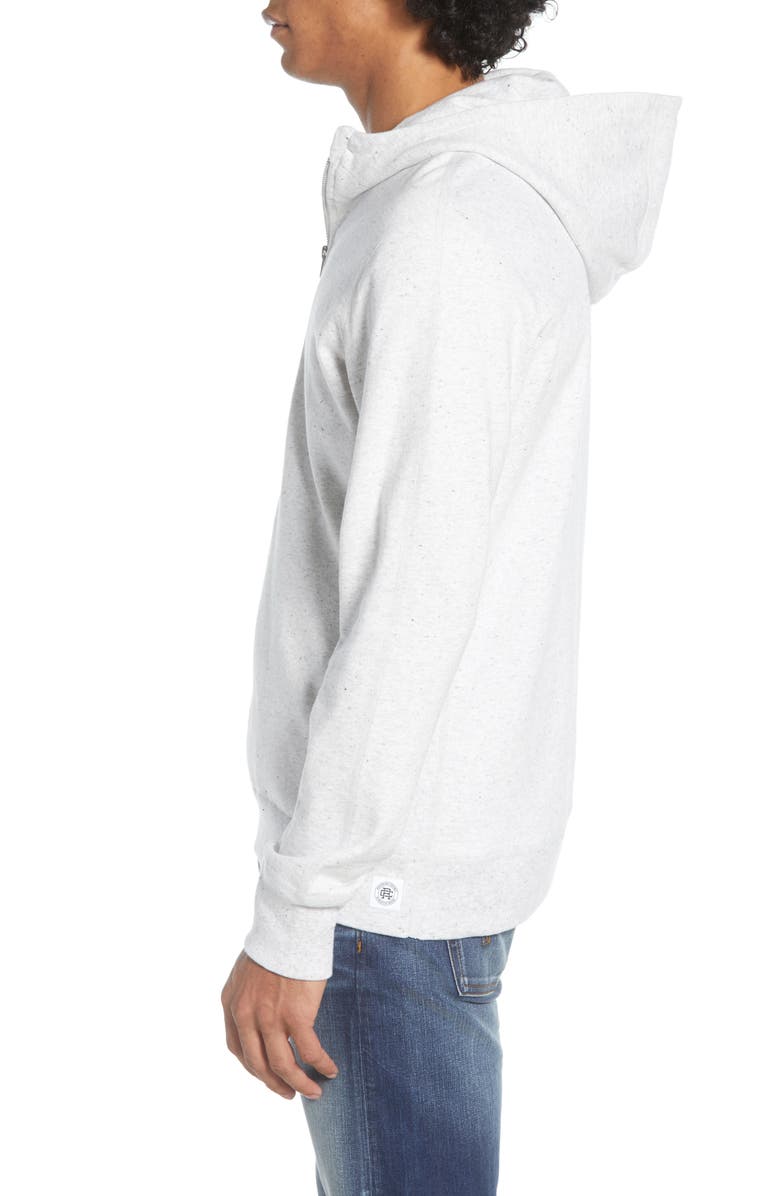 Reigning Champ Lightweight Terry Half Zip Hoodie, Alternate, color, 