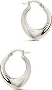 Sterling Forever Inyd Hoop Earrings