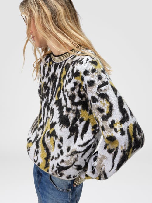 Missoni Animalier Motif Sweater Sweaters And Cardigans Multicolor In Gray