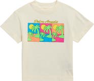 Palm Angels Kids' Triple Pop Palms Graphic Tee