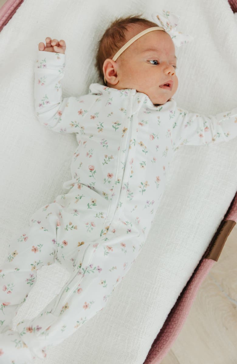 Copper Pearl Eloise Zip Footie, Alternate, color, Eloise