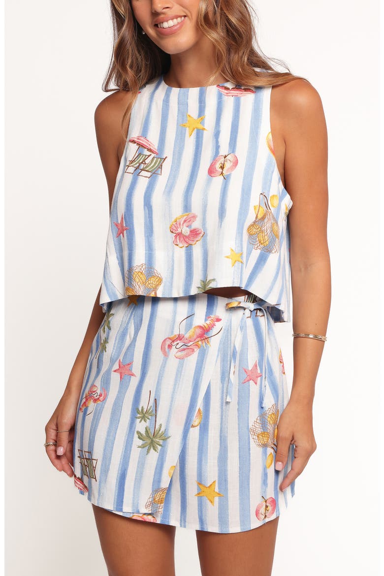 Siena Sleeveless Crop Top, Main, color, ESME