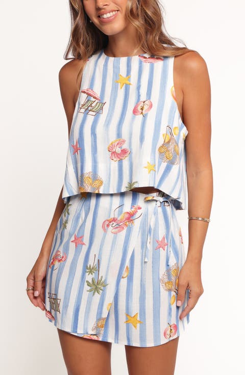 Siena Sleeveless Crop Top