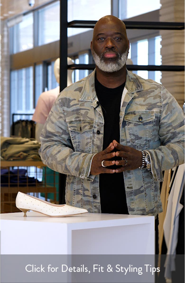 Lenor Pointed Toe Kitten Heel Pump, sales video thumbnail