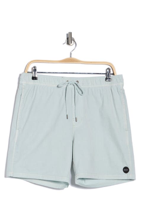 Escape Drawstring Cotton Walking Shorts