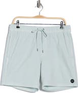RVCA Escape Drawstring Cotton Walking Shorts