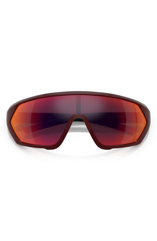 Scuderia Ferrari 36mm Pillow Sunglasses In Bordeaux