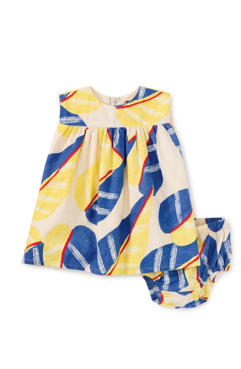 Printed Empire Baby Dress Set