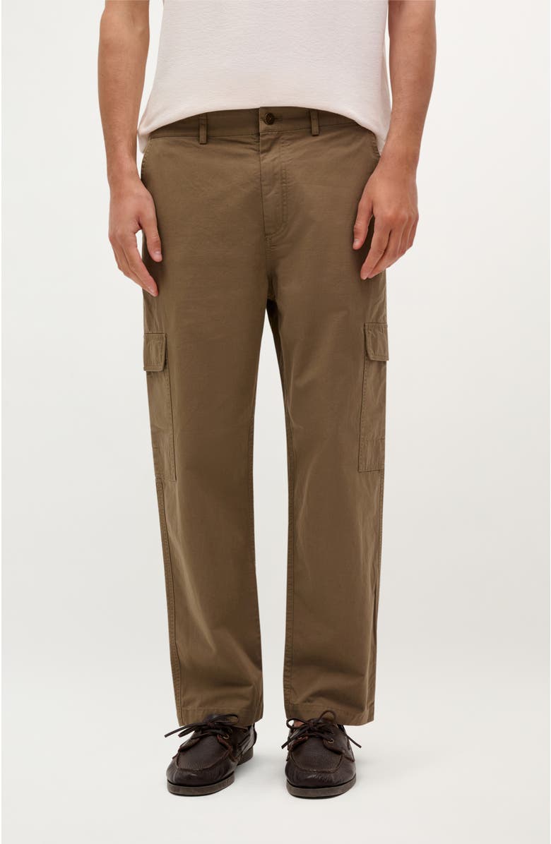 Scalpers Cargo Linen Pants, Main, color, Stone