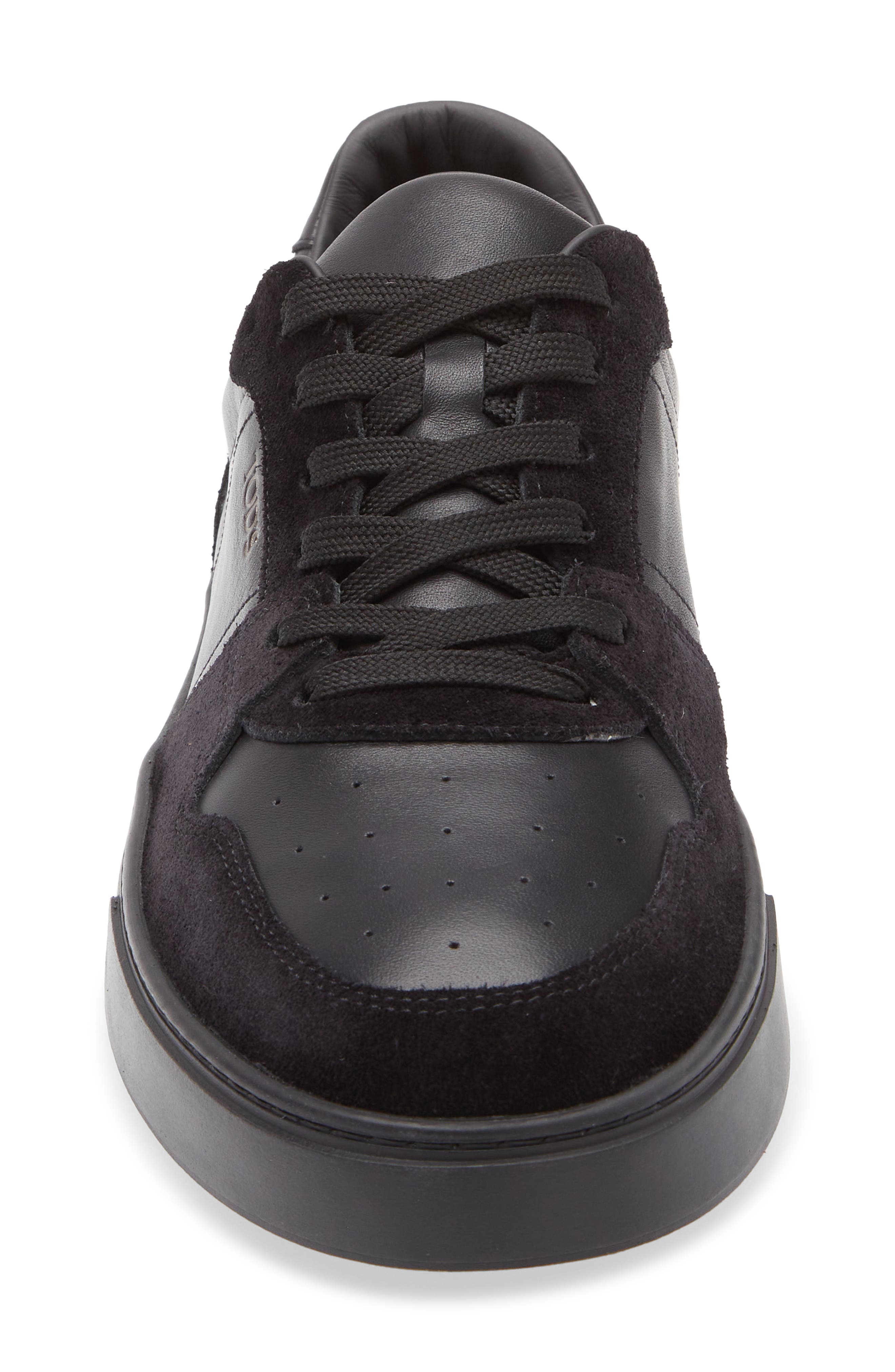 Tod's Leather & Suede Lace-Up Low Top Sneaker, Alternate, color, 