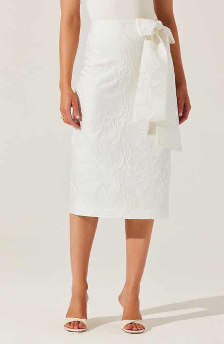 ASTR the Label Jazmin Jacquard Pencil Skirt