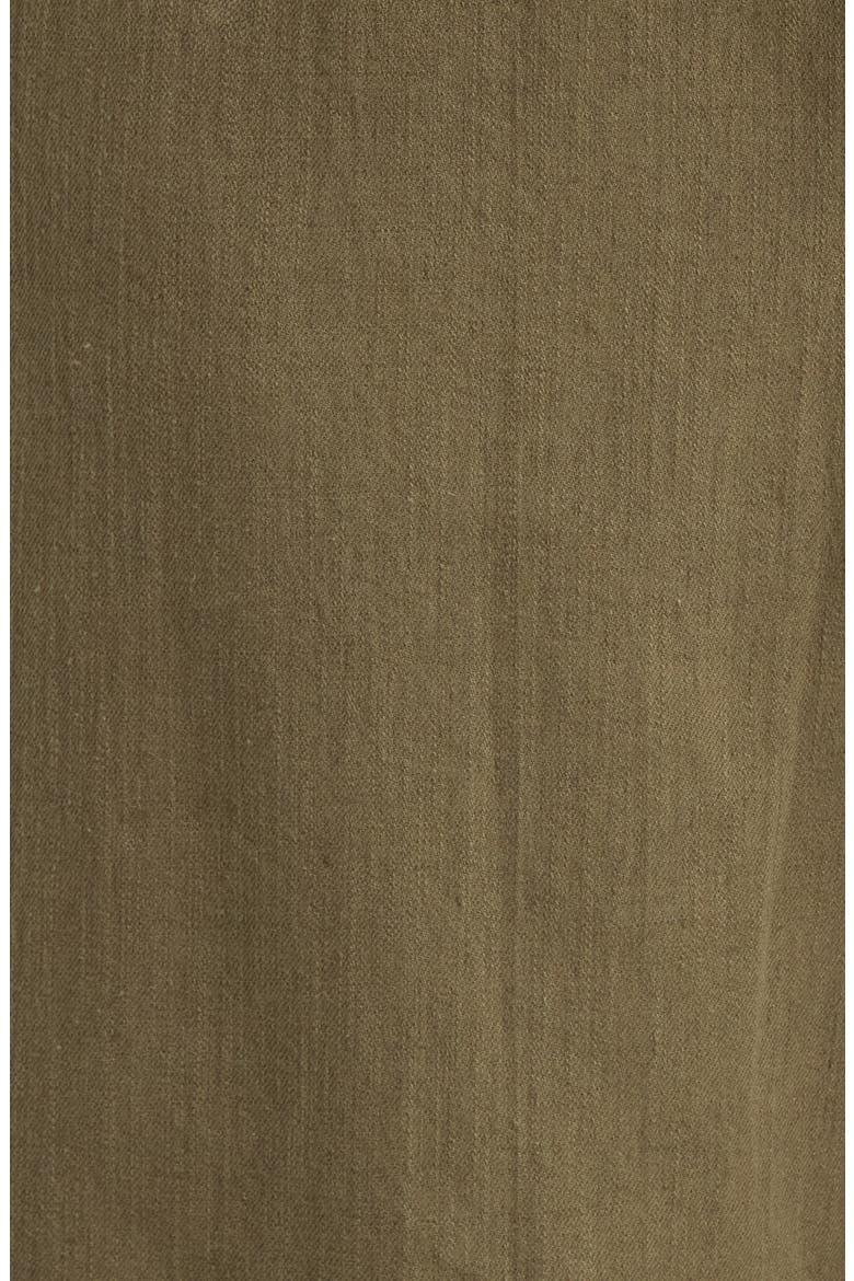Organic Cotton & Organic Linen Straight Leg Drawstring Pants, Alternate, color, OLIVE