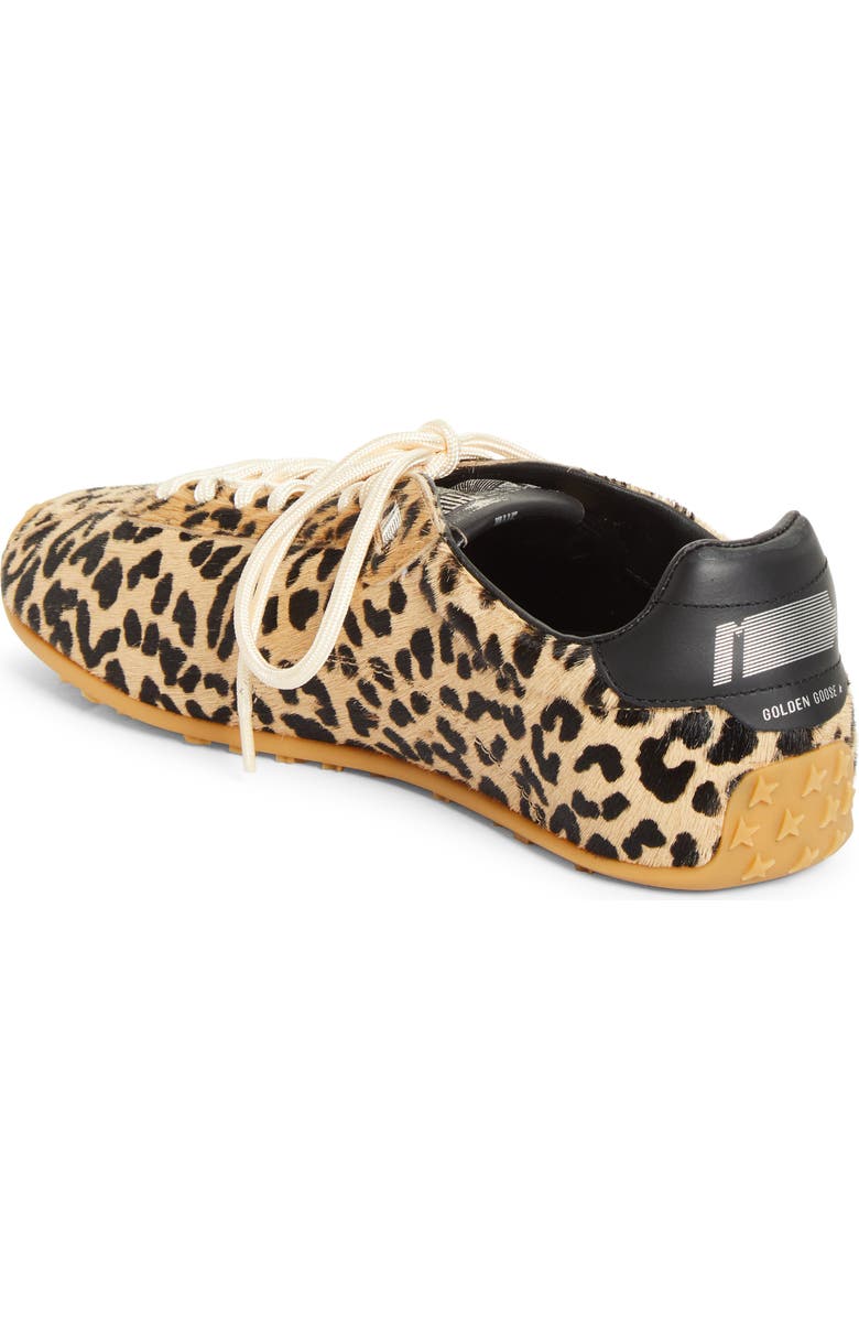 Golden Goose Marathon Speed Genuine Calf Hair Sneaker, Alternate, color, Brown/ Black Leo