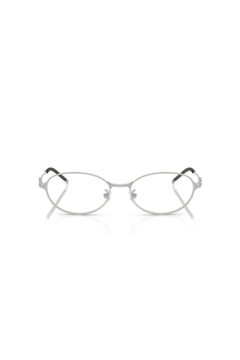 53mm Oval optical glasses, Alternate, color, Silver