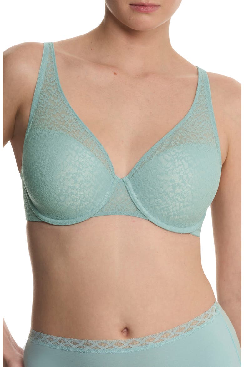 Pretty Smooth Full Fit Smoothing T-Shirt Bra, Main, color, BLUE MEADOW